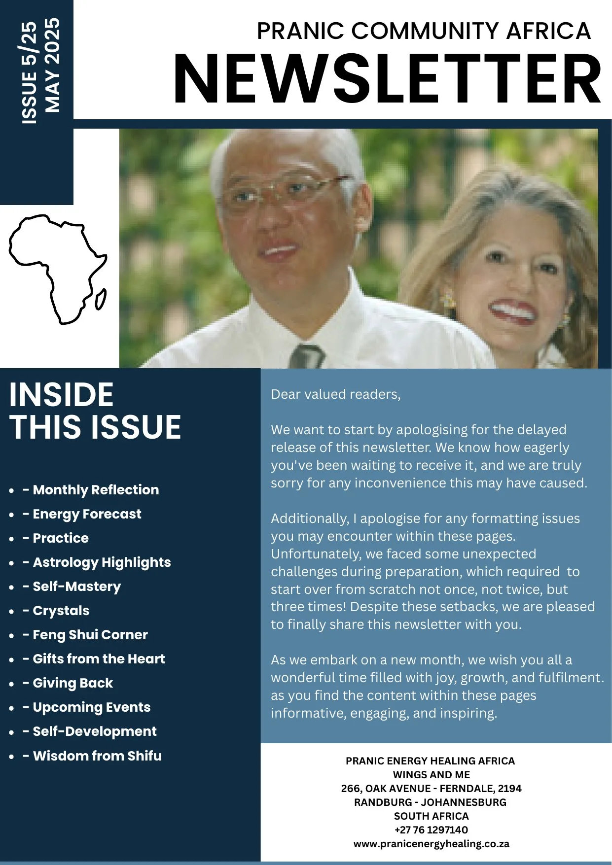 May 2025 publication cover